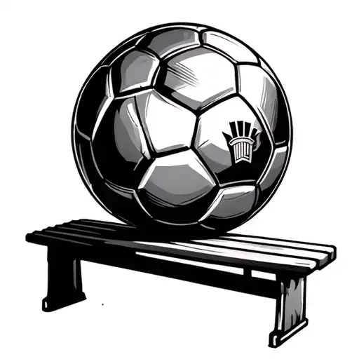 ball, benfica, adepts, bench, football stadium tattoo design idea