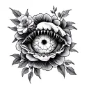 Never settle tattoo design idea