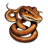 snake tattoo design idea