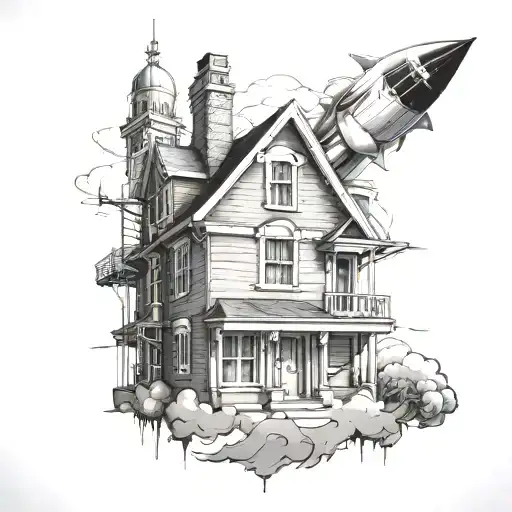 building startup tattoo design idea
