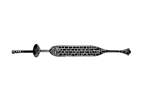 "Paddle Brick walls
" tattoo design idea