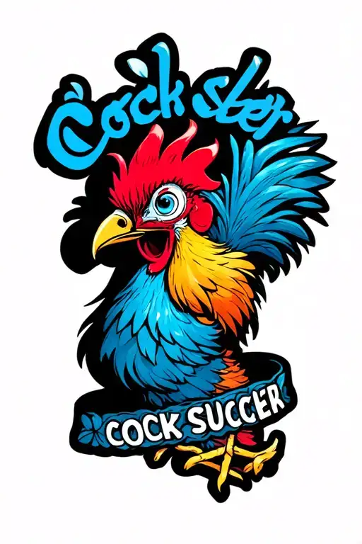 "cock sucker" garter band tattoo tattoo design idea