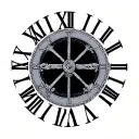 2004 Roman Numerals tattoo design idea