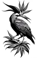 Bird of Paradise Port Hell Port Eden tattoo design idea