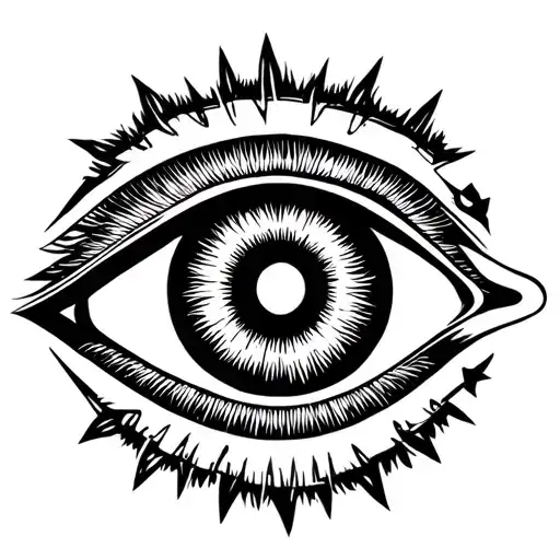 egyptian eye of horus eye tattoo design idea