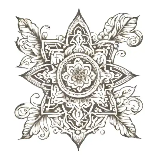  Taj with the name Aria tattoo design idea