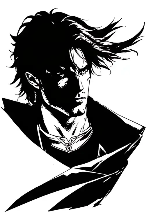 Gambit from X-Men tattoo design idea