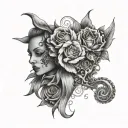 Bipolar tattoo design idea