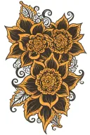Henna Inspired Tattoo tattoo design idea
