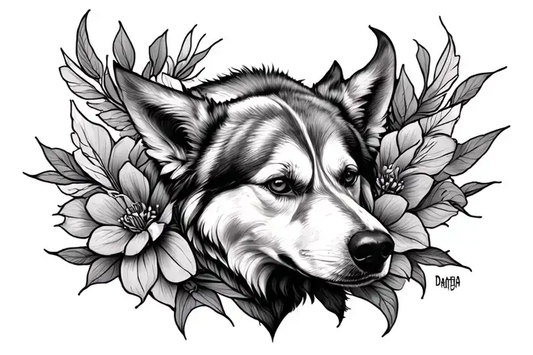dakota tattoo design idea