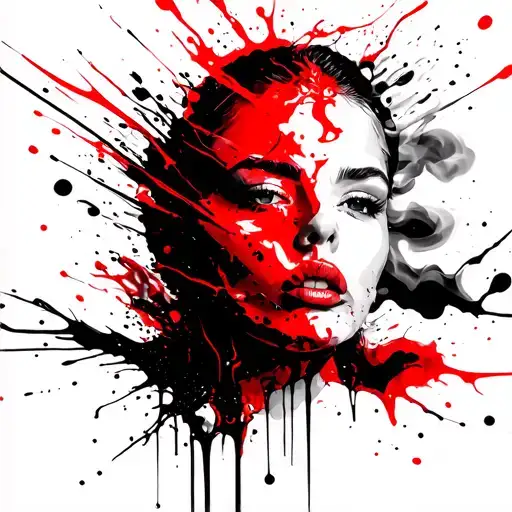 feil. Aimee Lian Luca Rony FOWERS Smoke tattoo design idea