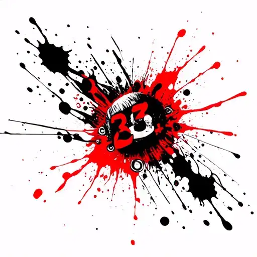 333 tattoo design idea