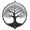 Dna Tree Of Life tattoo design idea