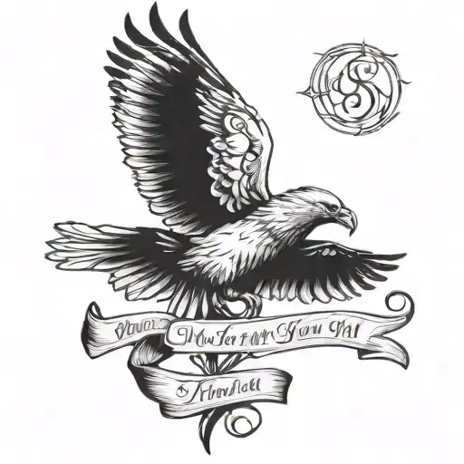 Psalm 56:3  - When I am afraid, I put my trust in you. with angles around it tattoo design idea