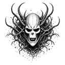 Giger tattoo design idea