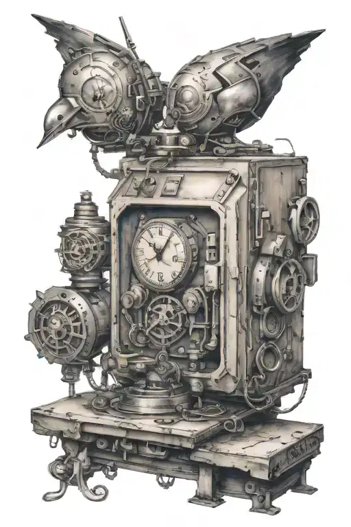 a2 no automata tattoo design idea