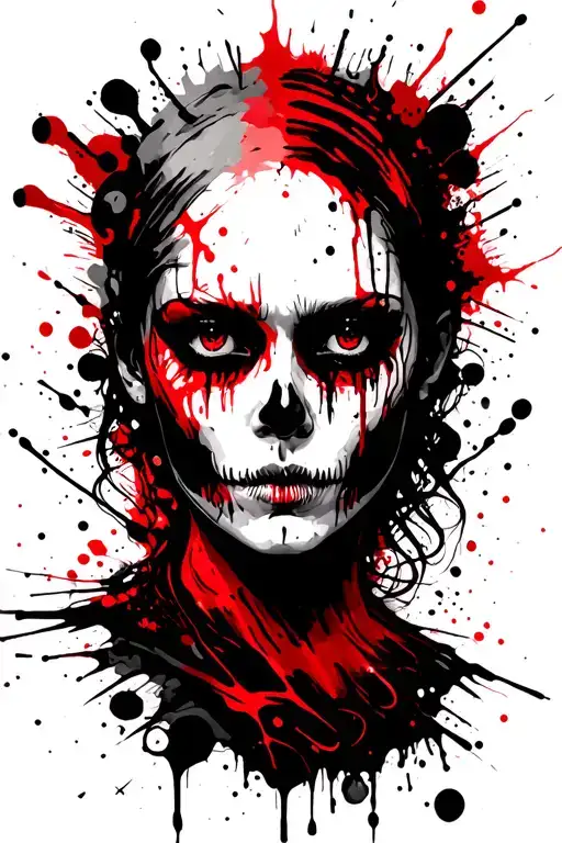 Crone tattoo design idea