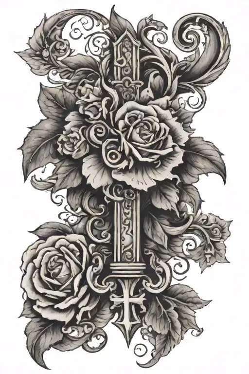 bible verses tattoo design idea