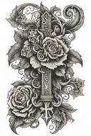 bible verses tattoo design idea