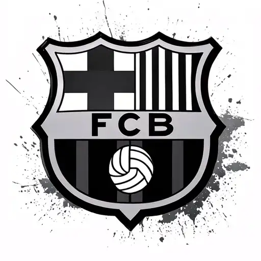 FC Heidenheim FC Barcelona Logo tattoo design idea
