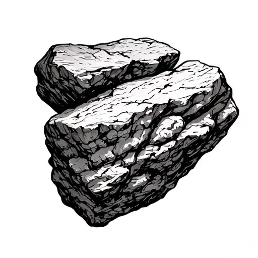 Three rocks of varying heights bearing the signs of Cancer, Libra, and Taurus tattoo design idea