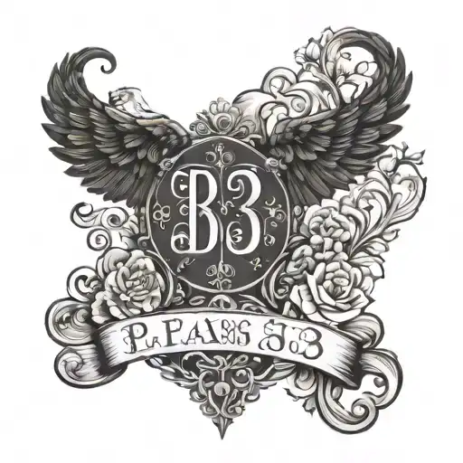 psalm 23 tattoo design idea