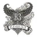 psalm 23 tattoo design idea