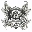 psalm 23 tattoo design idea