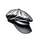 Flat Cap tattoo design idea