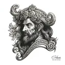 John Capricorn Sicily tattoo design idea
