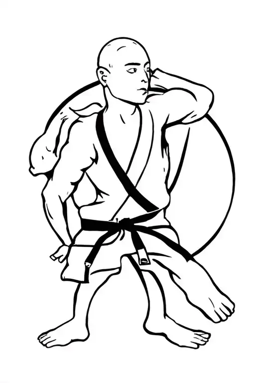 bjj tattoo design idea