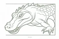 alligator sun tattoo design idea