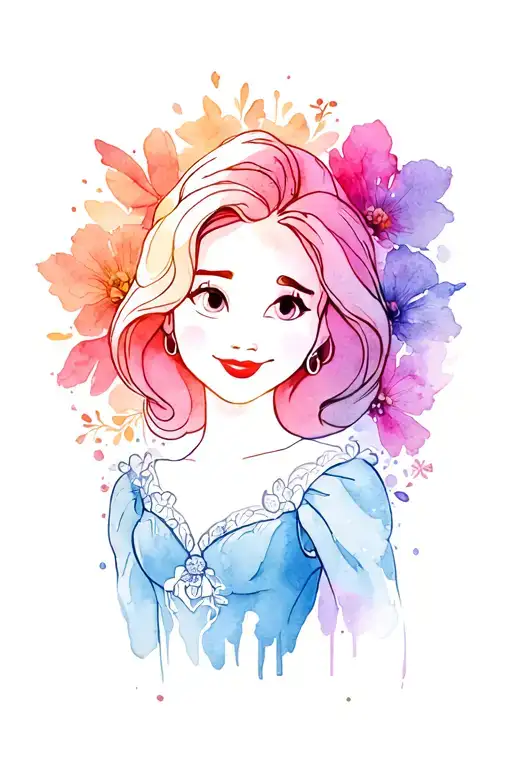 Disney tattoo design idea