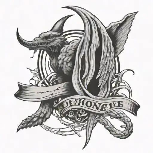 Deftones album cover tattoo design idea