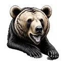 3 Bear tattoo design idea