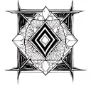 norse rune for freya tattoo design idea