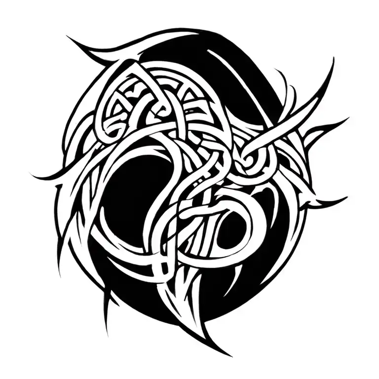 celtic  tattoo design idea