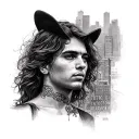 zach, Gemini, new york tattoo design idea