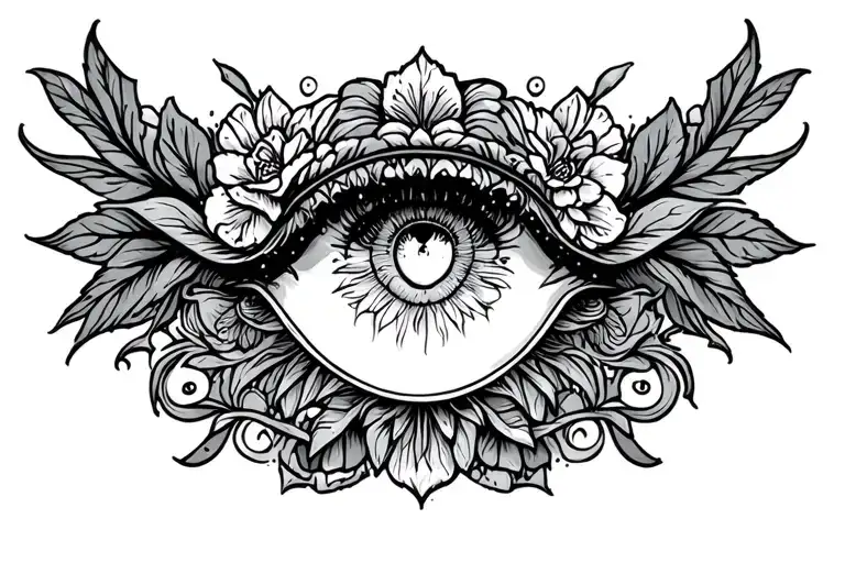 rising from the darkness of depression to lving in the moment tattoo design idea