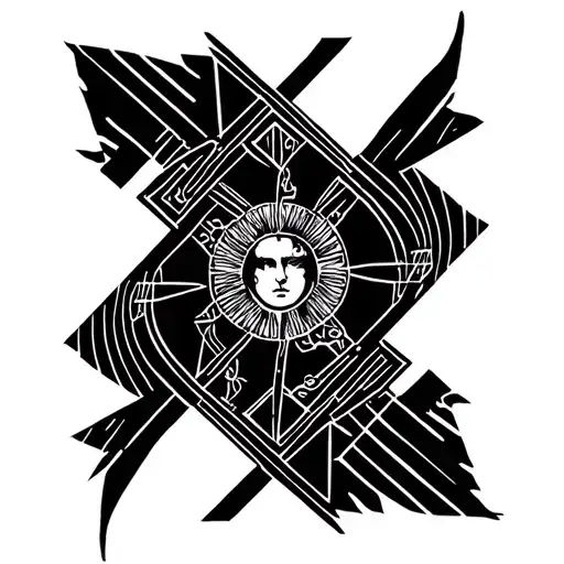 St Sebastian tattoo design idea