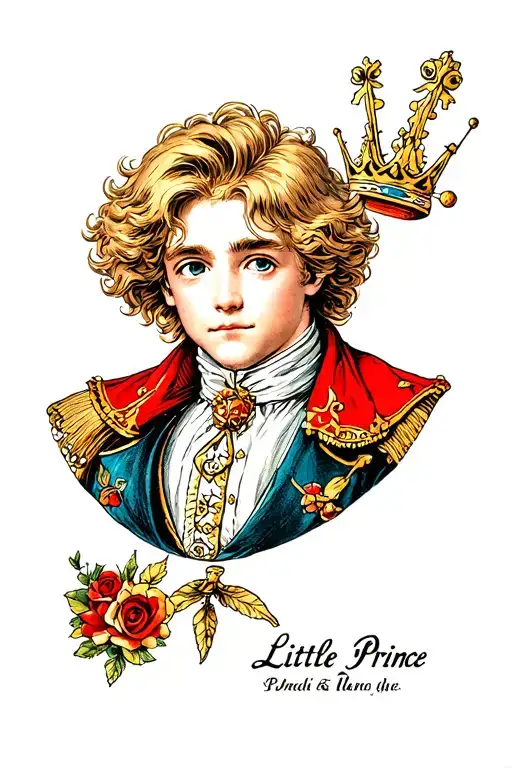 Little Prince tattoo design idea