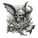 Charon tattoo design idea