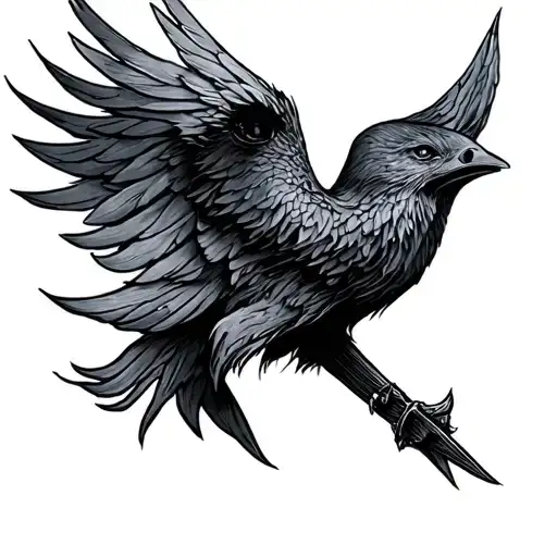 harry potter small elegant tattoo design idea