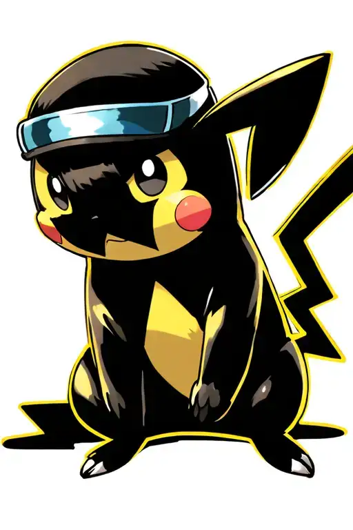 pikachu using his z moved along tattoo design idea