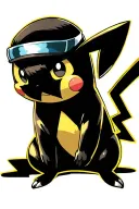 pikachu using his z moved along tattoo design idea