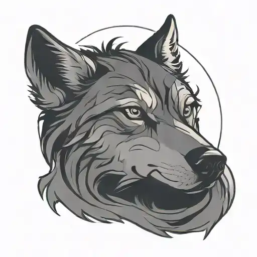 intense wolf tattoo for neck tattoo tattoo design idea