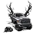 Dodge Ram tattoo design idea