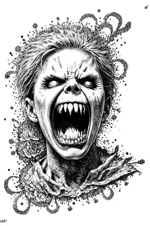 I own my anger tattoo design idea