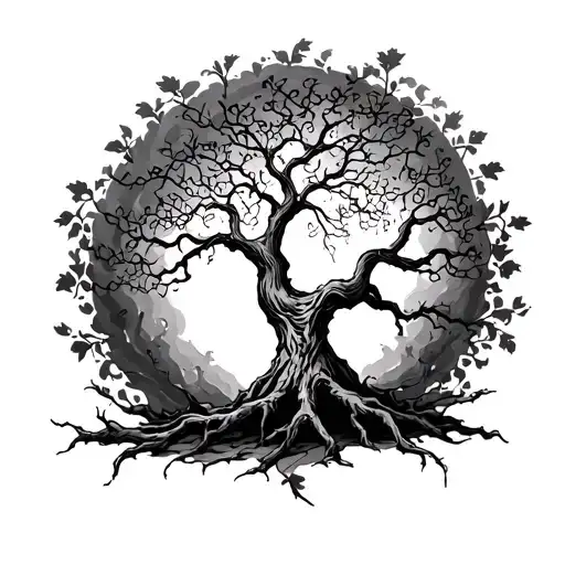 Poison Tree tattoo design idea