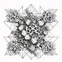 mycelium tattoo design idea